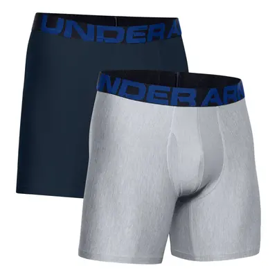 Pánske boxerky UNDER ARMOUR UA Tech 6in 2 Pack-NVY