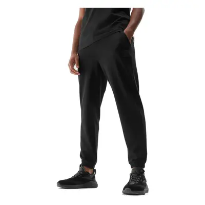 Férfi melegítőnadrág 4F TROUSERS-AW23TTROM453-20S-DEEP BLACK