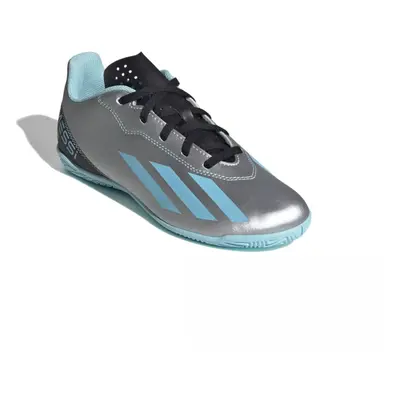 Junior gyepfocicipő ADIDAS X CRAZYFAST MESSI 4 SILVMT BLIBLU CBLACK_IE4070_tf