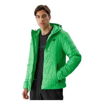 Férfi túrakabát 4F DOWN JACKET-AW23TDJAM245-42S-LIGHT GREEN