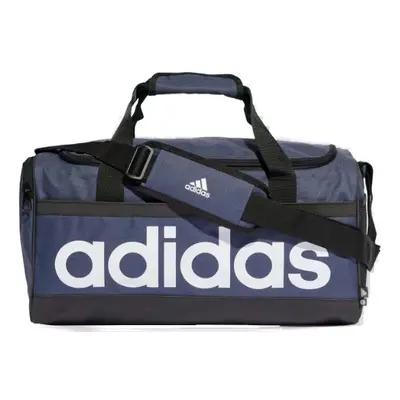 Utazótáska ADIDAS LINEAR DUFFEL M SHANAV BLACK WHITE