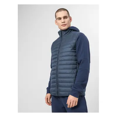 Férfi mellény 4F MENS JACKET KUMP001-30S-DARK BLUE