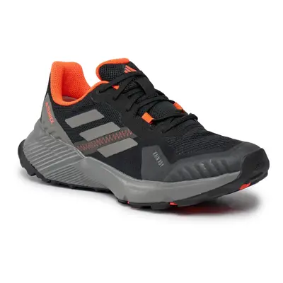 Férfi futócipő ADIDAS Terrex Soulstride Rain.Rdy core black grey four solar red