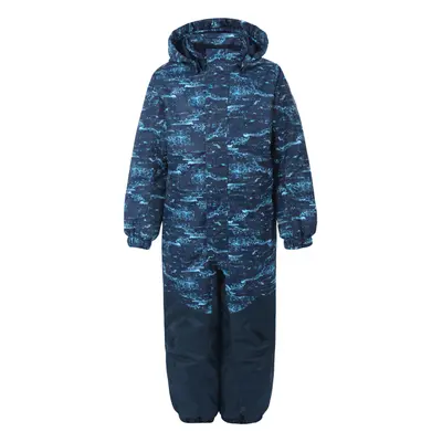 Fiú téli overál COLOR KIDS Coverall AOP, AF 10.000, total eclipse