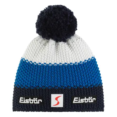 Junior téli sapka EISBÄR Star Pompon MÜ SP kids - darkcobalt-bugatti-white