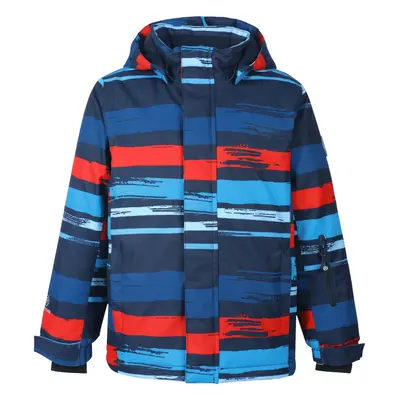 Fiú síkabát COLOR KIDS Ski jacket AOP, AF 10.000, total eclipse