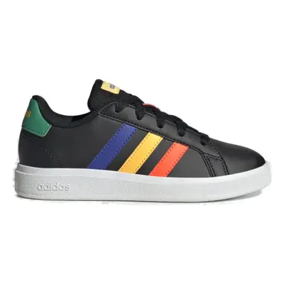 Fiú szabadidő cipő ADIDAS Grand Court 2.0 core black lucid blue court green