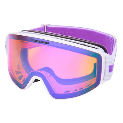 Síszemüveg BLIZZARD Ski Gog. 931 MDAZO, white shiny, rosa2, purple REVO