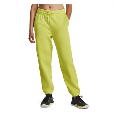 Hőszigetelt női leggings UNDER ARMOUR Essential Fleece Joggers-YLW