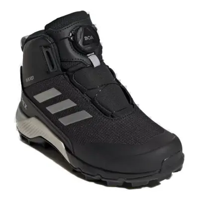 Junior téli bokacsizma ADIDAS Terrex Winter Mid Boa Rain.Rdy core black silver core black