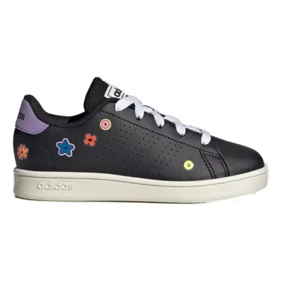 Lányok szabadidős cipők ADIDAS Advantage core black core black violet fusion