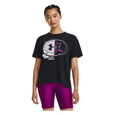 Rövid ujjú női edzőing UNDER ARMOUR UA MAKE ALL HEAVYWEIGHT SS -BLK