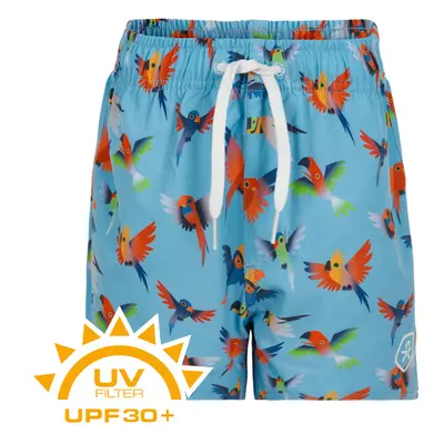 COLOR KIDS-Swim shorts short AOP UPF 30+ Blue Fish Kék 140