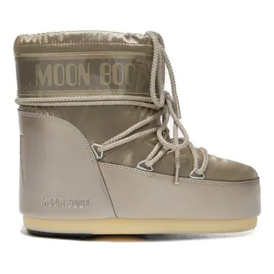 Női alacsony téli csizma MOON BOOT Icon Low Glance gold