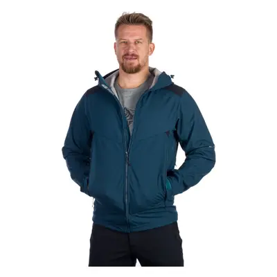 Férfi túra softshell kabát NORTHFINDER MORRIS-526-inkblue