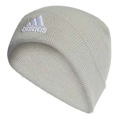 Dámska zimná čiapka ADIDAS LOGO BEANIE CUF WONSIL WHITE