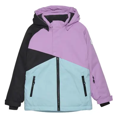 Lány sídzseki COLOR KIDS Ski Jacket - Colorblock, aqua esque