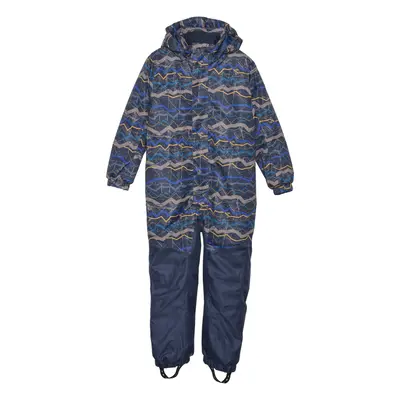 Fiú téli overál COLOR KIDS Coverall - AOP, total eclipse 741089.7850