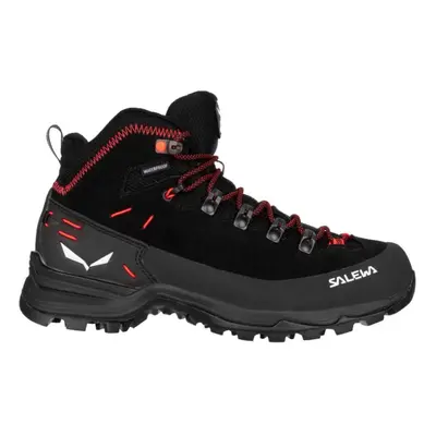 Női boka túracipő SALEWA Alp Mate Winter W Mid PTX asphalt black