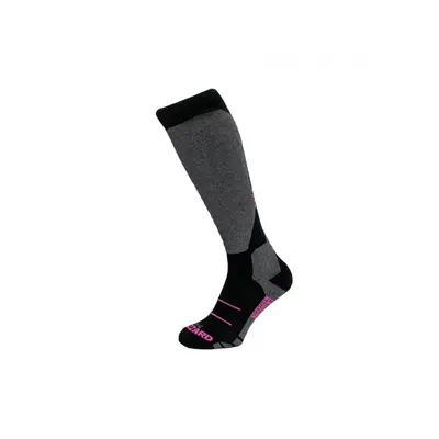BLIZZARD-Wool Sport ski socks, black/pink Fekete 35/38