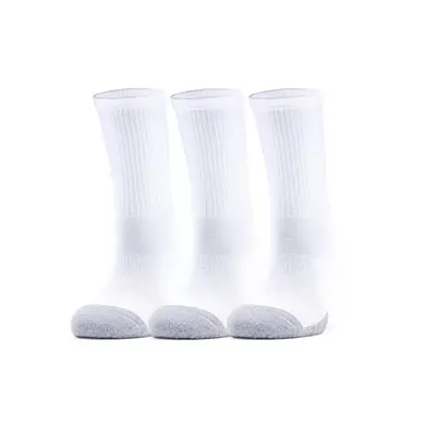 Zokni UNDER ARMOUR UA Heatgear Crew-WHT-3 pack