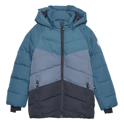 Fiú síkabát COLOR KIDS Ski Jacket - Colorblock -Quilt, legion blue