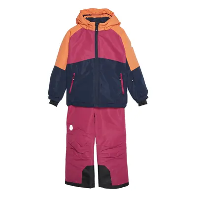 Lányos sídzseki és nadrág szett COLOR KIDS Ski Set - Colorblock, vivacious