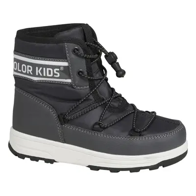 Fiúk magas téli csizma COLOR KIDS Boots W. String phantom