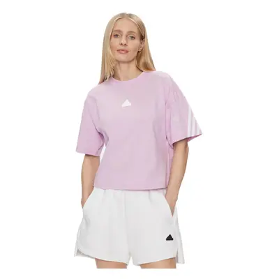 Rövid ujjú női póló ADIDAS W FI 3S TEE-IL3066-bliss lilac