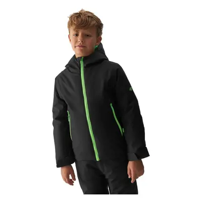 Fiú síkabát 4F JUNIOR TECHNICAL JACKET-JAW23TTJAM297-21S-BLACK