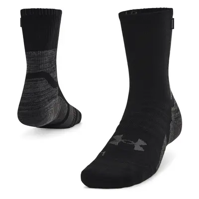 Zokni UNDER ARMOUR UA ArmourDry Run Wool-BLK-1365787-001