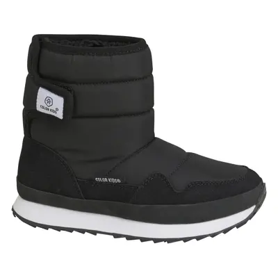 Fiúk magas téli csizma COLOR KIDS Boots W. 1 velcro black