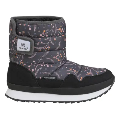 Lányok magas téli csizma COLOR KIDS Boots W. 1 velcro phantom