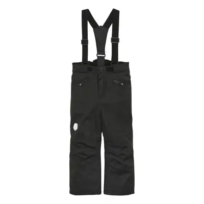 Fiú sínadrág COLOR KIDS Ski pants w.pockets, AF 10.000, black