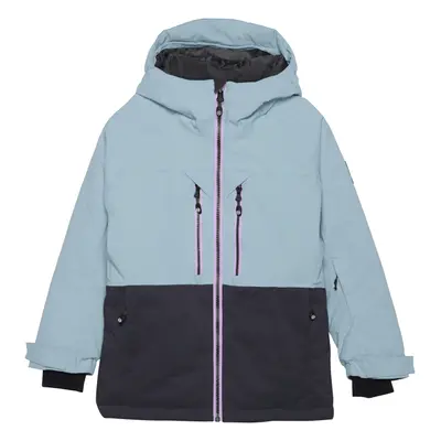 Lány sídzseki COLOR KIDS Jr. Ski Jacket - Colorblock, stone blue