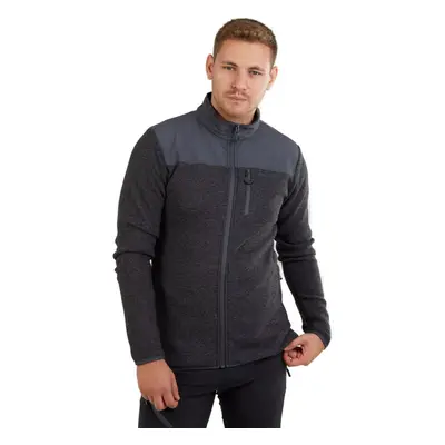 Férfi sídzseki FUNDANGO FLAME Hybrid jacket-780-antracit