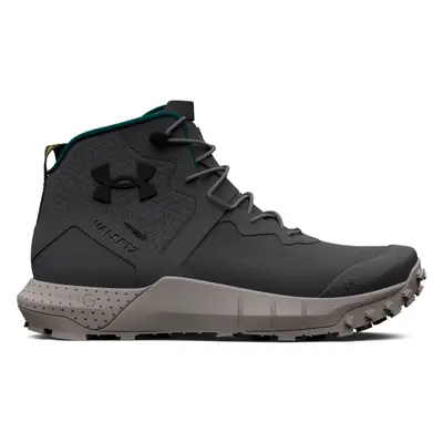 Férfi boka túracipő UNDER ARMOUR UA MG Valsetz Trek Mid L WP jet gray pewter black