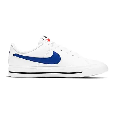 Fiú járócipő NIKE Court Legacy white game royal black