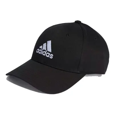 Gyermek sapka ADIDAS BBALL CAP COT BLACK WHITE Kids