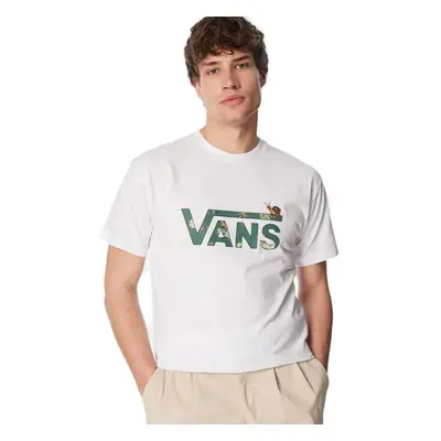 Rövid ujjú férfi póló VANS SNAIL TRAIL TEE-B White