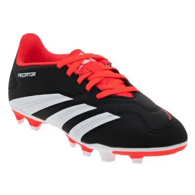 Fiú kültéri futballcipő ADIDAS Predator 24 Club K FG core black cloud white solar red