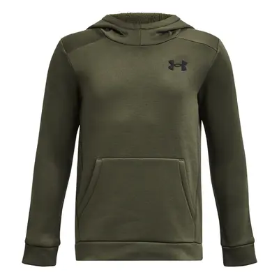 Fiú hőszigetelt kapucnis pulóver UNDER ARMOUR UA Armour Fleece Graphic HD-GRN