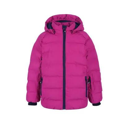 Lány sídzseki COLOR KIDS Ski jacket quilted, AF10.000, festival fuchsia