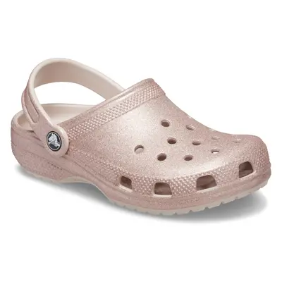 Lányok crocs (rekreációs lábbeli) CROCS Classic Glitter Clog K quartz glitter