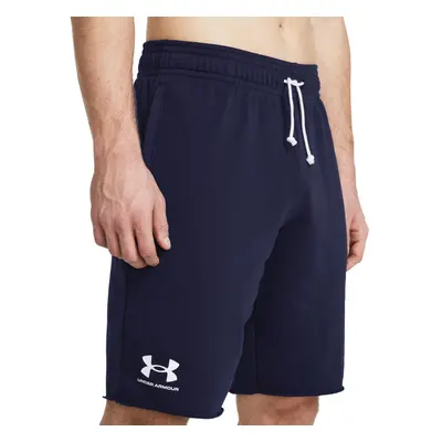 Férfi melegítőnadrág UNDER ARMOUR UA RIVAL TERRY SHORT-BLU 410