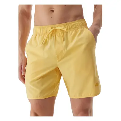 Férfi fürdőruha 4F BOARD SHORTS-4FWSS24UBDSM092-71S-YELLOW