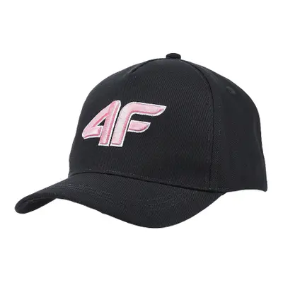 Lányos sapka 4F JUNIOR BASEBALL CAP-4FJWSS24ACABF246-21S-BLACK