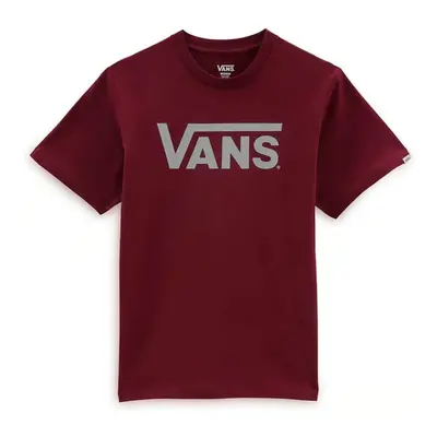 Fiú rövid ujjú póló VANS CLASSIC -B Burgundy Grey