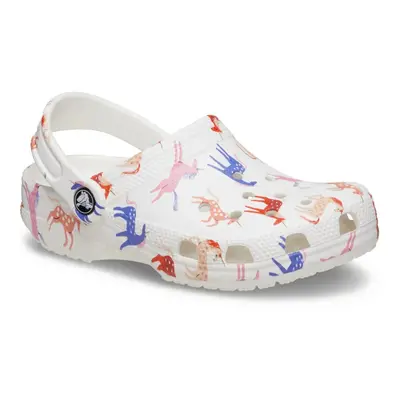 Lányok crocs (rekreációs lábbeli) CROCS Classic Character Print Clog T unicorn