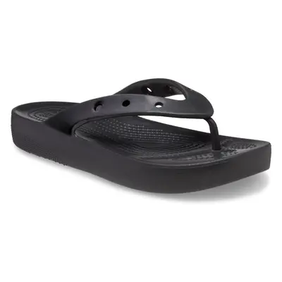 Női papucs (strandcipő) CROCS Classic Platform Flip W black